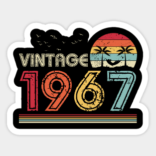 Vintage 1967 Limited Edition 54th Birthday Gift 54 Years Old Sticker